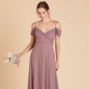 SPENCE CONVERTIBLE DRESS - CHIFFON DARK MAUVE